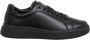 Calvin Klein Effen Vetersneakers Black Heren - Thumbnail 1