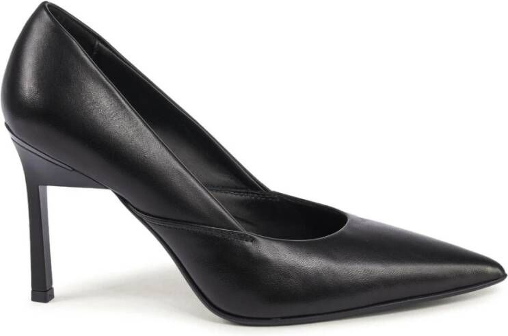 CK Calvin Klein Pumps van leer met puntig model