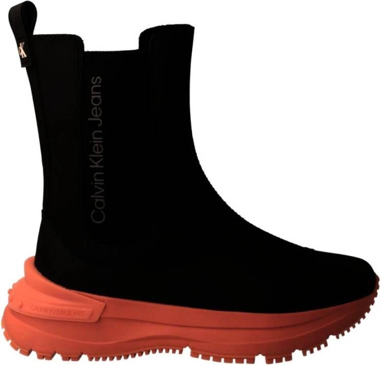 Calvin Klein Jeans Chelsea boots met labeldetails model 'CHUNKY RUNNER'