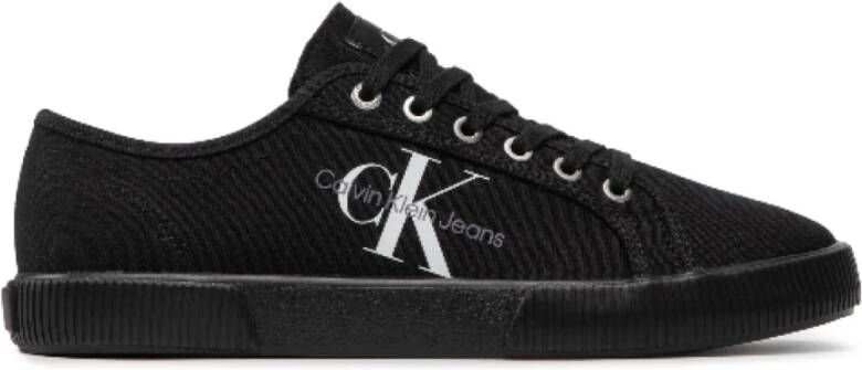 Calvin Klein Essential Zwarte Sneakers Black Heren