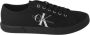 Calvin Klein Essential Zwarte Sneakers Black Heren - Thumbnail 8
