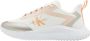 Calvin Klein Eva Runner Low Sneakers White Dames - Thumbnail 1