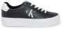 Calvin Klein Flatform Laceup Sneakers Herfst Winter Collectie Black Dames - Thumbnail 2