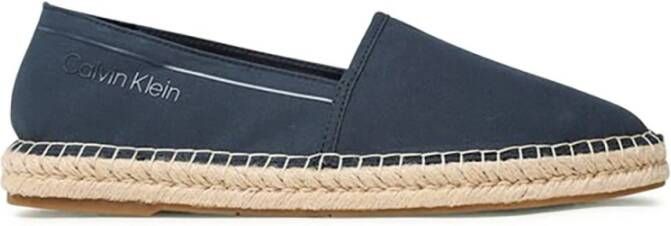 Calvin Klein Gerecyclede Katoenen Espadrilles Blue Heren - Foto 3