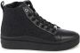 Calvin Klein Grijze HighTop Platform Sneakers - Thumbnail 1