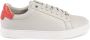 Calvin Klein Grijze Leren Minimalistische Sneaker - Thumbnail 1
