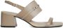 Calvin Klein Grijze Platte Sandaal voor Vrouwen Gray Dames - Thumbnail 1