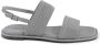 Calvin Klein Grijze TweeBand Eco-Vriendelijke Sandalen - Thumbnail 1