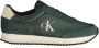 Calvin Klein Stijlvolle Logo Sportschoen met Veters Groen Heren - Thumbnail 7