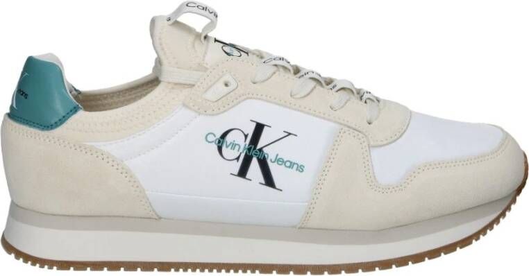 Calvin Klein Jeans Sportieve Veterschoenen met Rubberen Zool Black Heren - Foto 2