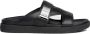 Calvin Klein Iconische Zwarte Plaque Pantoffels Black Heren - Thumbnail 1