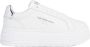Calvin Klein Jeans Bright White-Silver Sneakers White Dames - Thumbnail 1