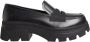 Calvin Klein Jeans Penny loafers met plateauzool model 'CHUNKY COMBAT' - Thumbnail 3