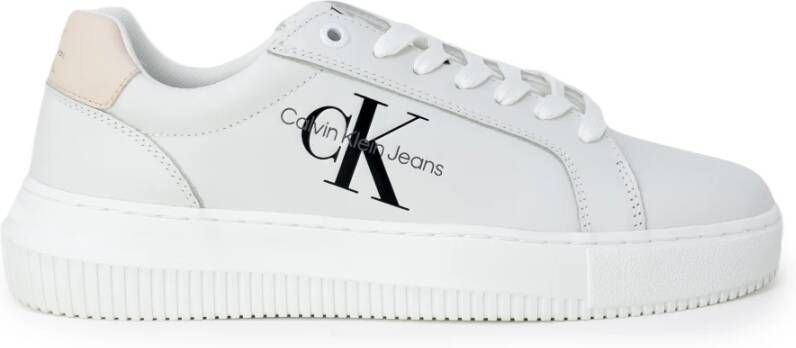 Calvin Klein Jeans Sneakers van leer model 'CHUNKY CUPSOLE LACEUP MON' - Foto 4