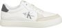 Calvin Klein Plateausneakers CLASSIC CUPSOLE LOW LTH ML FAD vrijetijdsschoen lage schoen veterschoen met zijlijk monogram - Thumbnail 2