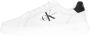 Calvin Klein Plateausneakers SEAMUS 20L vrijetijdsschoen lage schoen veterschoen met contrast bies - Thumbnail 10