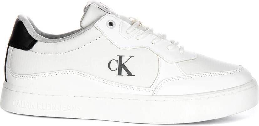 Calvin Klein Sneakers CLASSIC CUPSOLE TECH RIPSTOP veterschoen lage schoen vrijetijdsschoen met contrast aan de hak