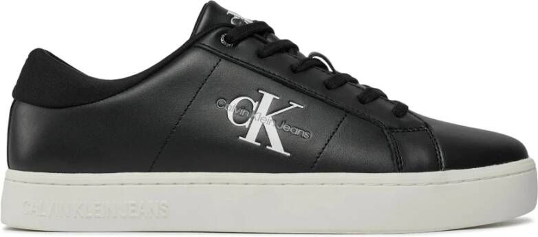 Calvin Klein Jeans Klassieke lage Cupsole sneakers Black Heren