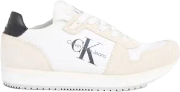 Calvin Klein Slip-on sneakers RUNNER SOCK LACEUP NY-LTH WN