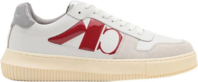 Calvin Klein Jeans Lage Sneakers White Heren