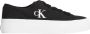 Calvin Klein Jeans Lente Zomer Dames Sneakers Collectie Black Dames - Thumbnail 2