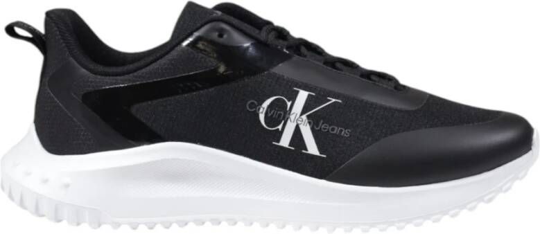 Calvin Klein Jeans Lente Zomer Heren Sneakers 100% Polyester Black Heren
