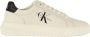 Calvin Klein Jeans Leren Chunky Cupsole Sneakers White Heren - Thumbnail 1