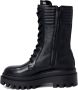 Calvin Klein Jeans Leren Flatform Knie Laars Black - Thumbnail 2