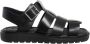 Calvin Klein Jeans Sandalen met verstelbare band effen kleur - Thumbnail 2