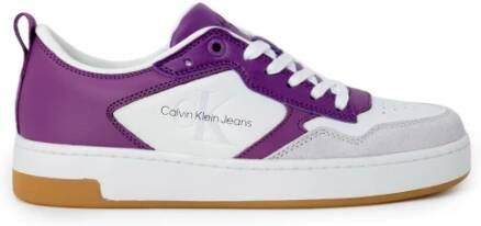 Calvin Klein Jeans Basket CupSole Low L YW0YW008760ke Paars Dames