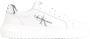 Calvin Klein Witte Polyester Sneaker met Contrasterende Details White Dames - Thumbnail 6