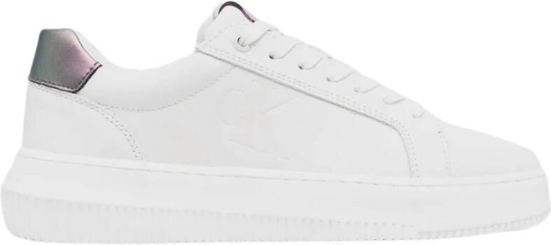 Calvin Klein Jeans Sneakers Wit Dames