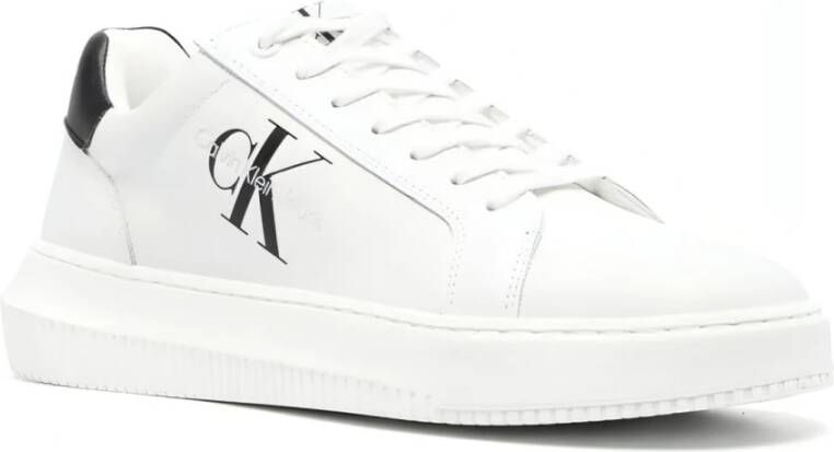 Calvin Klein Classic Cup Low Laceup Sneakers Schoenen Wit YM0YM00491-YAF - Foto 12