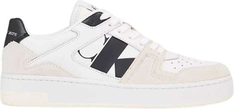 Calvin Klein Jeans Heren Schoenen Wit Herfst Winter Collectie White Heren - Foto 10