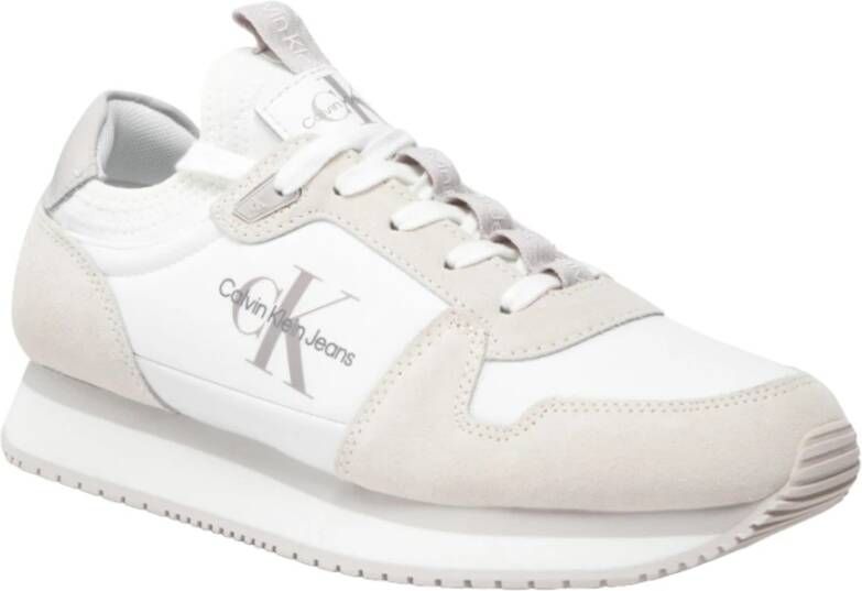 Calvin Klein Slip-on sneakers RUNNER SOCK LACEUP met elastische instap