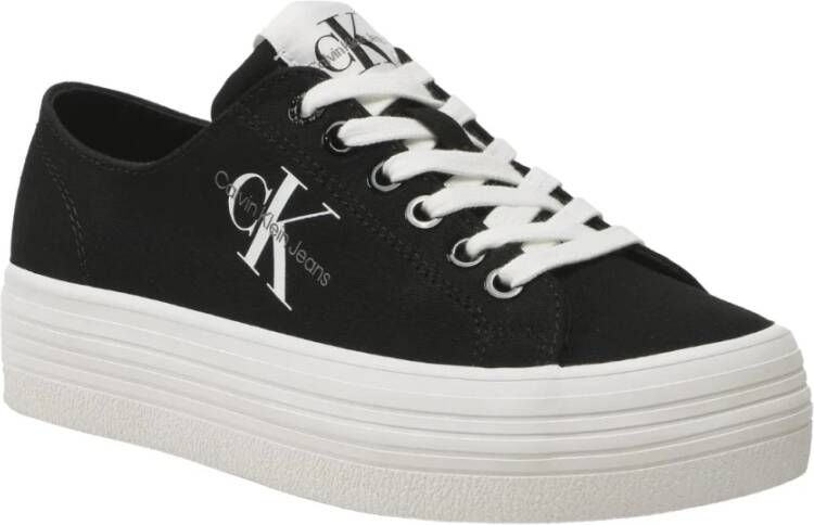 Calvin Klein Plateausneakers SHIVARY 16T in tijdloze uitstraling vrijetijdsschoen lage schoen veterschoen - Foto 4
