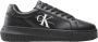 Calvin Klein Plateausneakers CHUNKY CUPSOLE MONO LTH WN vrijetijdsschoen lage schoen veterschoen met ck-opdruk aan de zijkant - Thumbnail 2