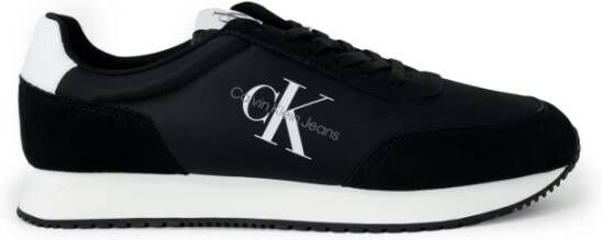 Calvin Klein Jeans Milieuvriendelijke Sneakers met Schuim Binnenzool en Gerecyclede Materialen Black Heren