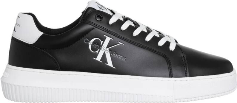 Calvin Klein Plateausneakers SEAMUS 20L vrijetijdsschoen lage schoen veterschoen met contrast bies
