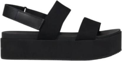 Calvin Klein Jeans Stijlvolle katoenen sandalen met gespsluiting