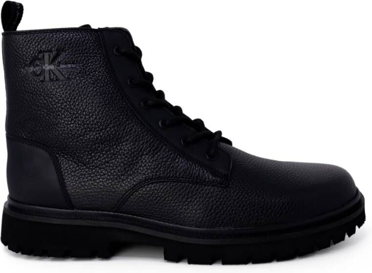 Calvin Klein Jeans Stijlvolle Veterschoenen Black Heren