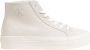 Calvin Klein Jeans Suède Veterschoenen Flatform Dames Beige Dames - Thumbnail 8
