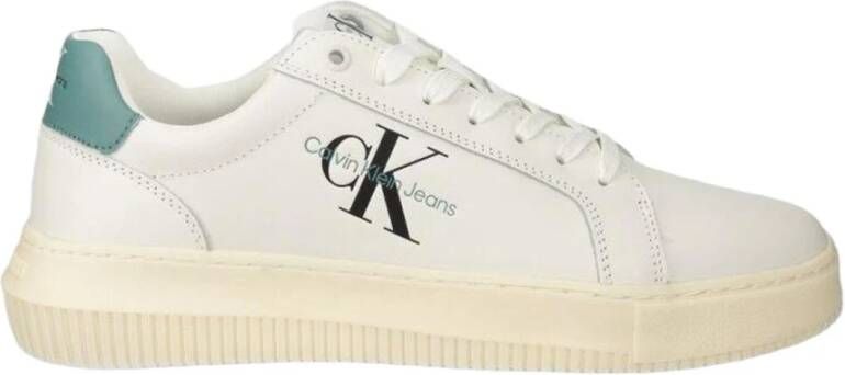 Calvin Klein Classic Cup Low Laceup Sneakers Schoenen Wit YM0YM00491-YAF - Foto 20