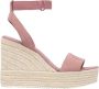 Calvin Klein Sleehaksandaaltjes WEDGE SANDAL SU MG BTW zomerschoen sandaal keilhak met klittenbandjes - Thumbnail 10