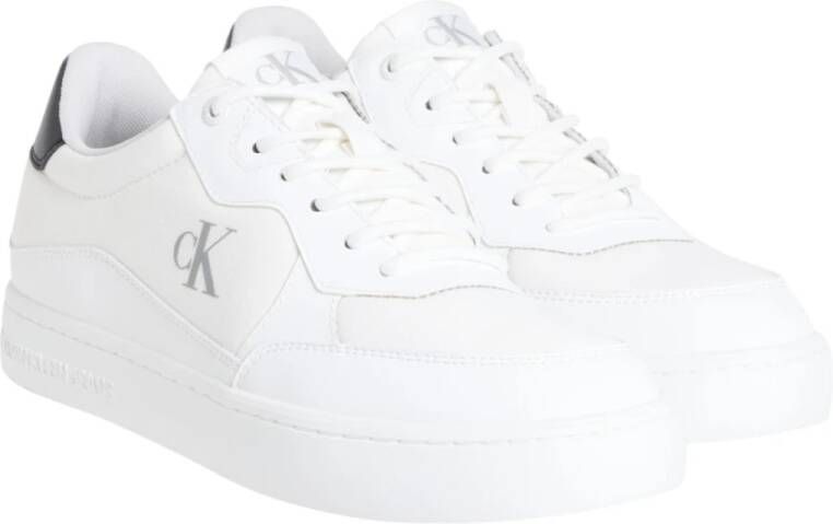 Calvin Klein Sneakers CLASSIC CUPSOLE TECH RIPSTOP veterschoen lage schoen vrijetijdsschoen met contrast aan de hak