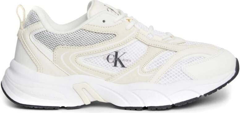 Calvin Klein Jeans Chunky sneakers met labeldetails model 'RETRO TENNIS'