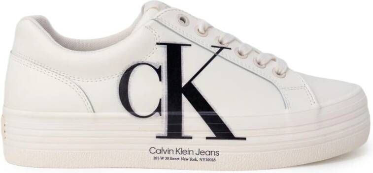 Calvin Klein Jeans Women's Sneakers Wit Dames
