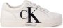 Calvin Klein Witte Polyester Sneaker met Contrasterende Details White Dames - Thumbnail 5