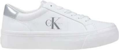 Calvin Klein Jeans Sneakers VULC FLATF LTH SILVE YW0YW01877