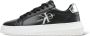 Calvin Klein Zwarte Sneaker van Hoogwaardig Polyester met Contrasterende Details Black Dames - Thumbnail 1